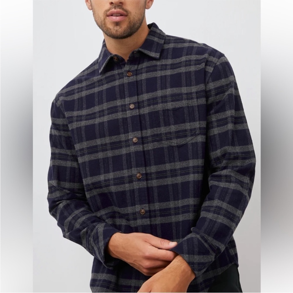 Rails Forrest Olive Shire Plaid Flannel Large